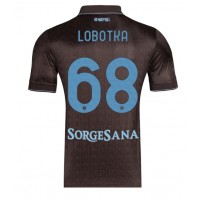 SSC Napoli Stanislav Lobotka #68 Tretí futbalový dres 2025-26 Krátky Rukáv